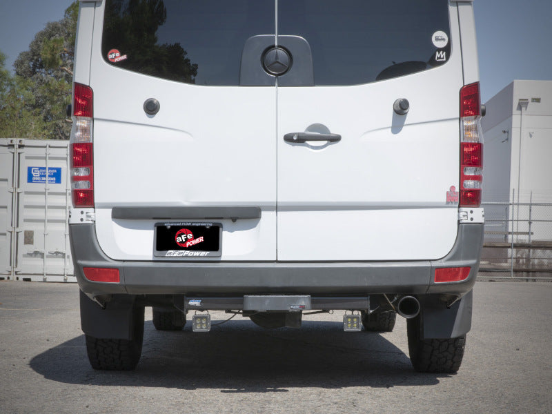 aFe Vulcan Series 3in 304SS DPF-Back Exhaust 10-25 MB Sprinter 2500/3500 V6-3.0L w/ Black Tips DPF Back aFe