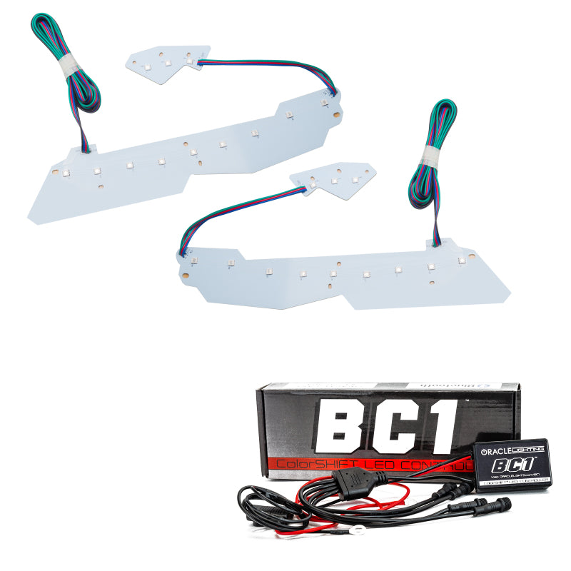 Oracle 14-19 Chevy Corvette C7 Headlight DRL Upgrade Kit - ColorSHIFT w/ BC1 Controller Headlights ORACLE Lighting