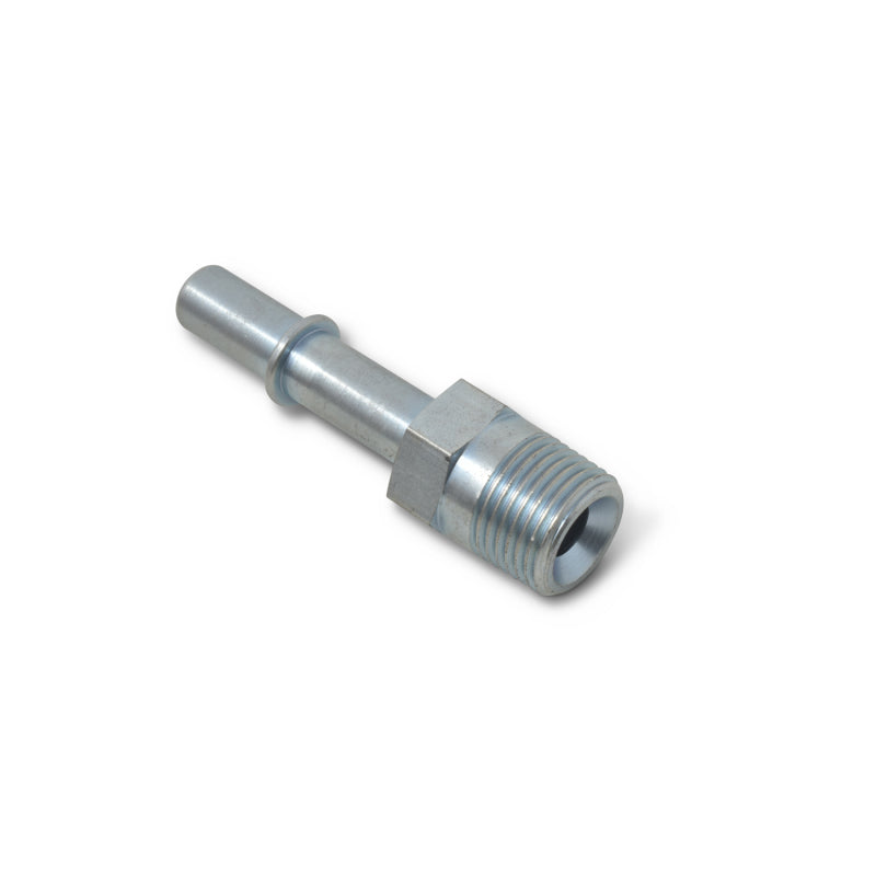 Russell Performance EFI Adapter Fitting 3/8 NPT MALE TO 3/8in SAE Quick Disc Male Zinc Fittings Russell