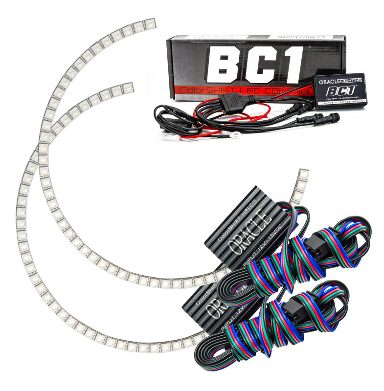 Oracle Ford Lightning 99-04 Halo Kit - ColorSHIFT w/ BC1 Controller Headlights ORACLE Lighting