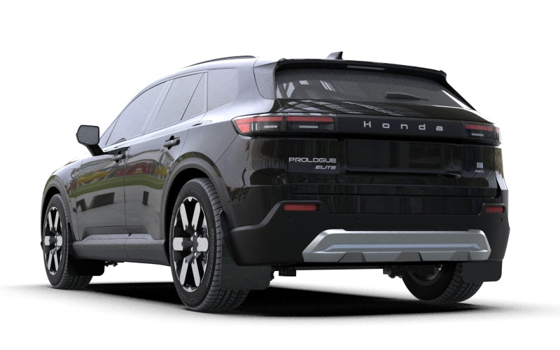 Rally Armor 24-25 Honda Prologue Black Mud Flap - Metallic Black Logo Mud Flaps Rally Armor