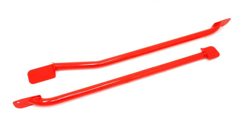 BMR 93-02 F-Body Non-Convertible Weld-On Tubular Subframe Connectors - Red Chassis Bracing BMR Suspension