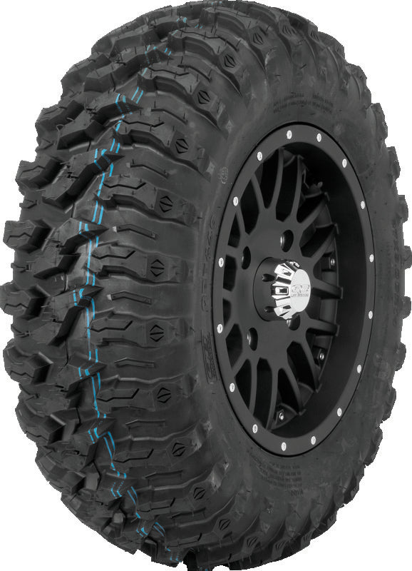 QuadBoss QBT446 Radial Utility Tire - 27x9R14 8Ply Tires - Off Road QuadBoss
