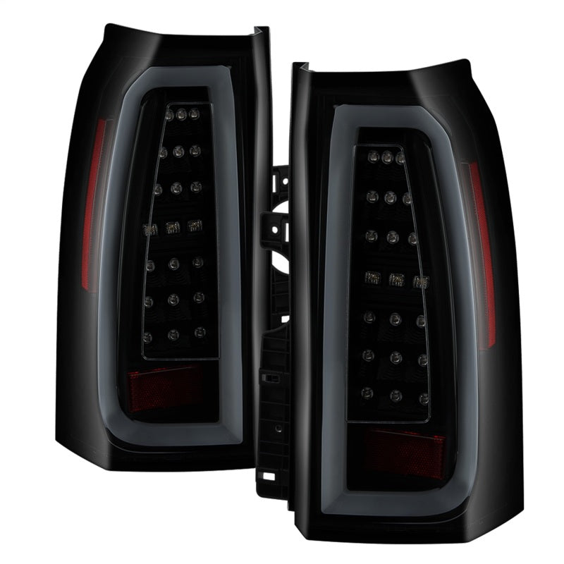 Spyder Chevy Tahoe / Suburban 15-17 LED Tail Lights - Black Smoke (ALT-YD-CTA15-LED-BSM) Tail Lights SPYDER