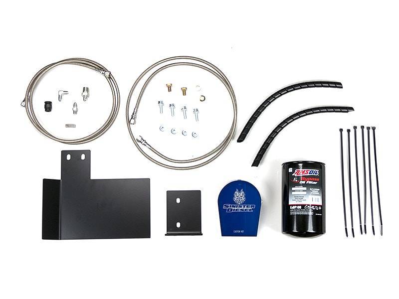Sinister Diesel 99-03 Ford 7.3L Bypass Oil Filter System Oil Filter Other Sinister Diesel