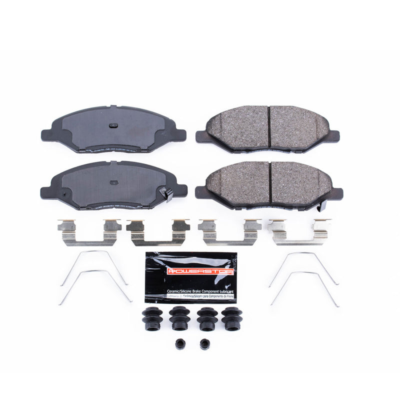 Power Stop 09-11 Nissan Versa Front Z23 Evolution Sport Brake Pads w/Hardware Brake Pads - Performance PowerStop