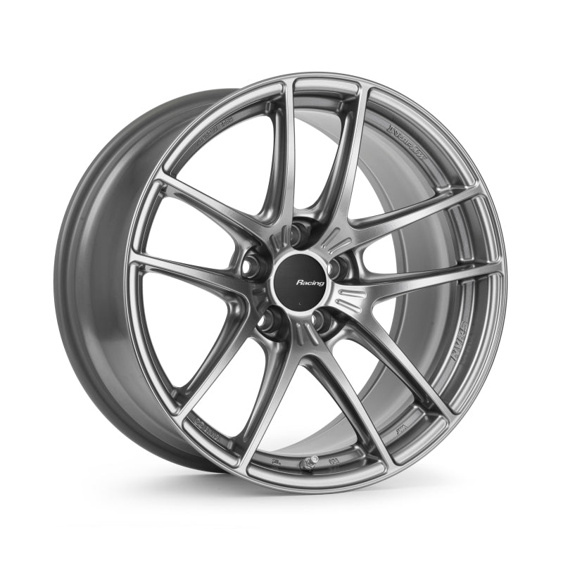 Enkei NVR5 18x9.5in / 5x114.3 BP / ET38 / 75mm Bore - Dark Hyper Silver Wheel Wheels - Cast Enkei