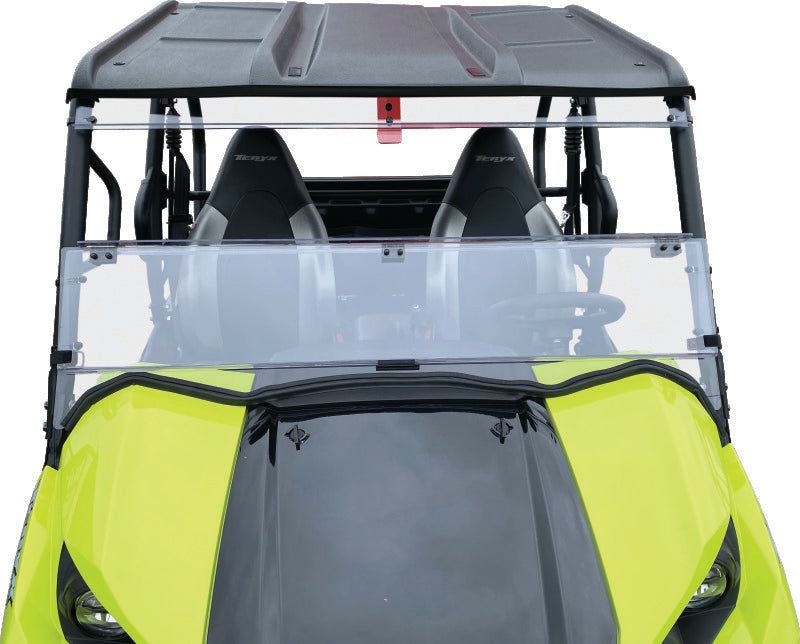 QuadBoss 16-22 Kawasaki KRF800 Teryx Windbreak Folding Windshield Windshields QuadBoss