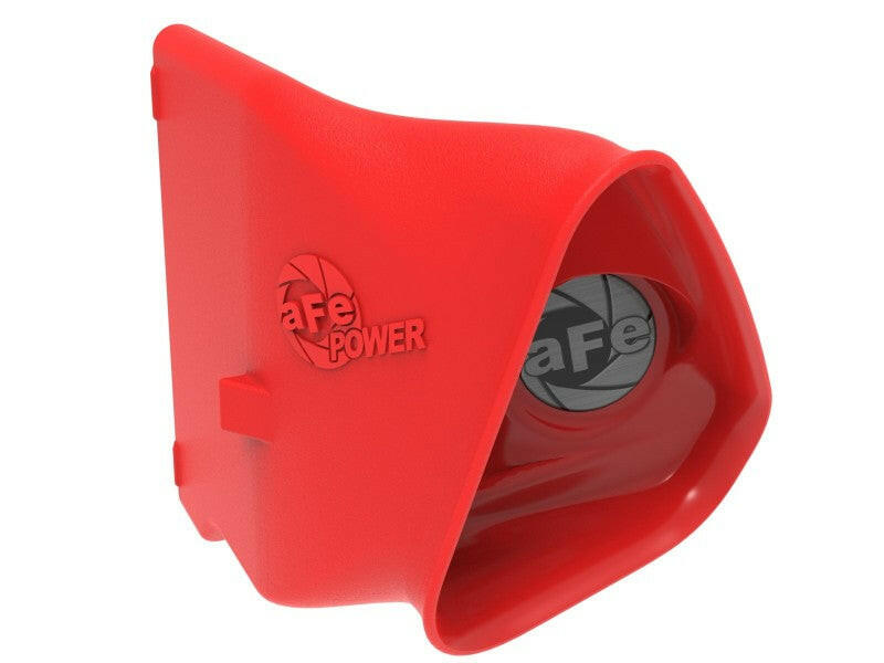 aFe Power 15-20 Ford Mustang 2.3l L4/3.7l V6/5.0l V8 Dynamic Air Scoop - Red Air Intake Components aFe