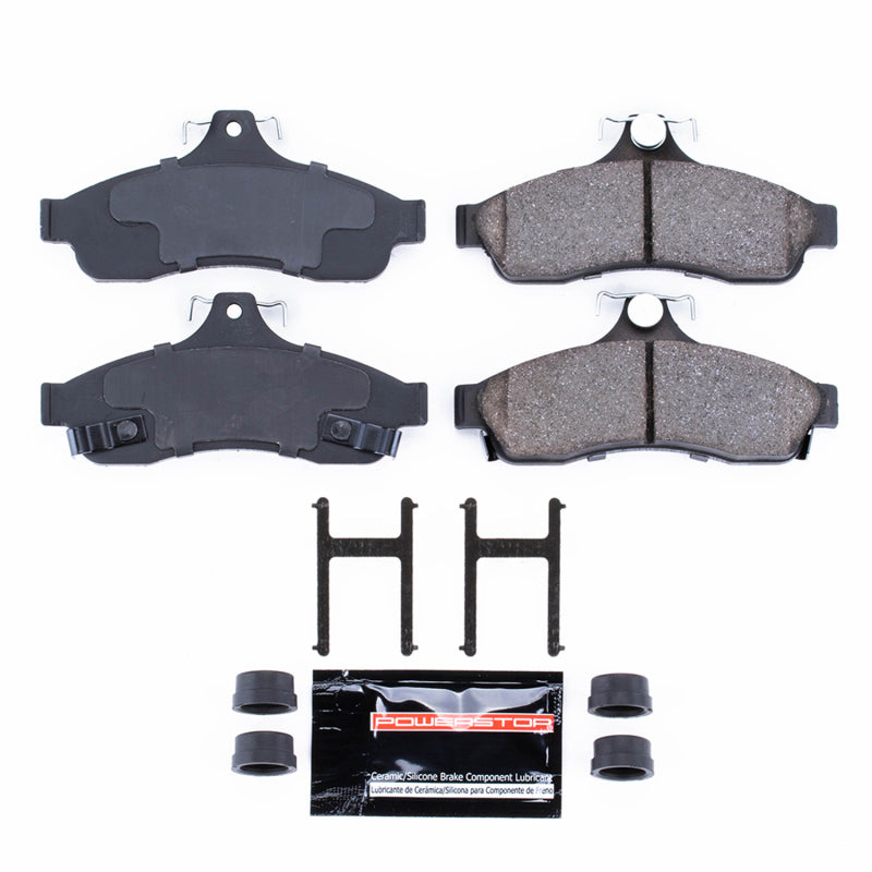 Power Stop 94-96 Chevrolet Caprice Rear Z23 Evolution Sport Brake Pads w/Hardware Brake Pads - Performance PowerStop