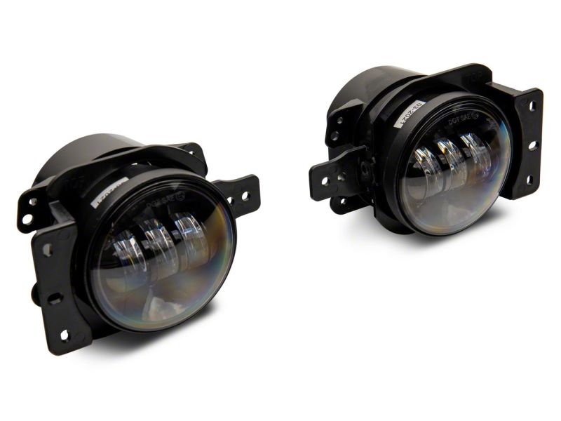 Raxiom 07-23 Jeep Wrangler JK & JL 20-23 Jeep Gladiator JT Axial Series LED Fog Lights Headlights Raxiom