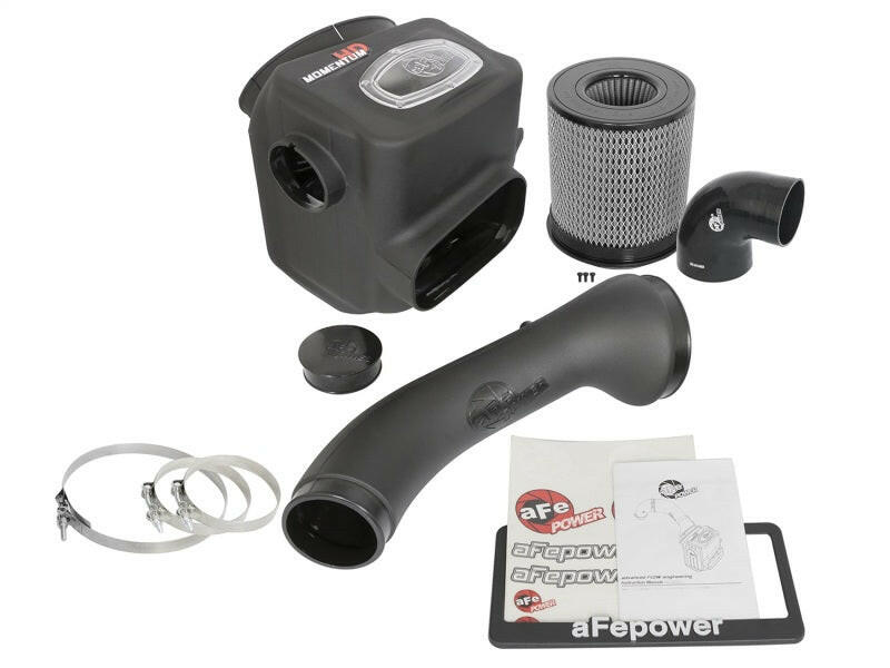 aFe 16-19 Nissan Titan XD V8 5.0L Momentum HD Cold Air Intake System w/ Pro DRY S Media Cold Air Intakes aFe