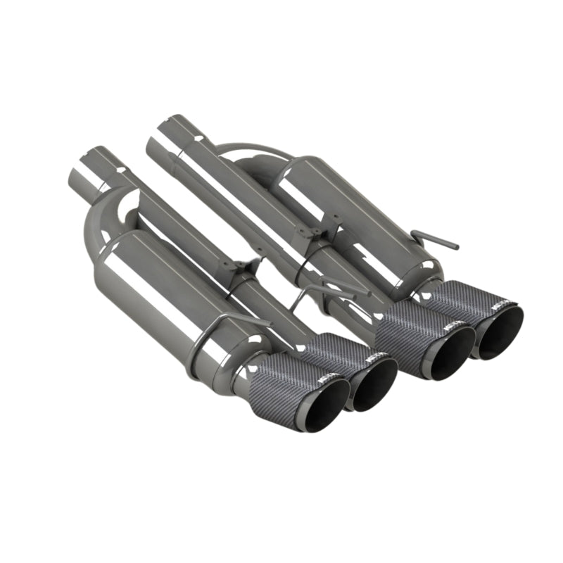 Kooks 09-13 Chevrolet Corvette Z06/ZR1 3in. Valved Axle-Back Exhaust w/ SS Tips Axle Back Kooks Headers