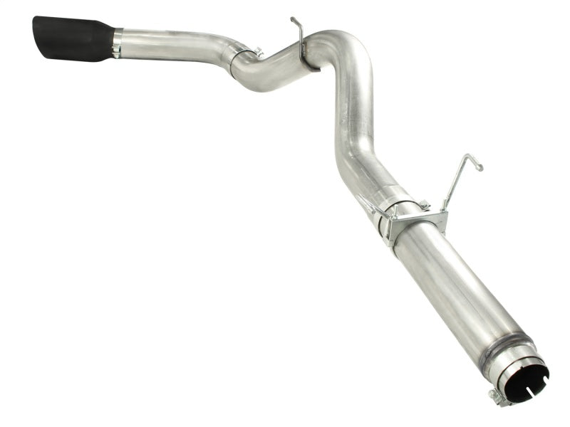 aFe Atlas Exhausts DPF-Back Aluminized Steel Exhaust Dodge Diesel Trucks 07.5-12 L6-6.7L Black Tip DPF Back aFe