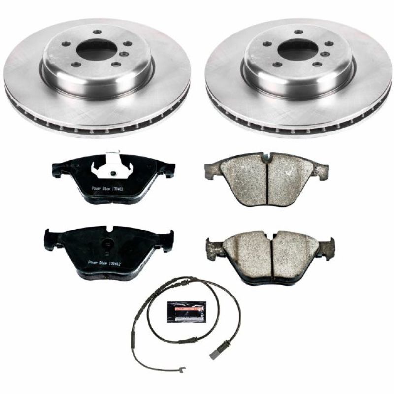 Power Stop 2011 BMW 535i xDrive Front Autospecialty Brake Kit Brake Kits - OE PowerStop