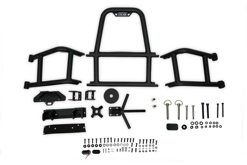 DV8 07-18 Jeep Wrangler JK Body Mounted Tire Carrier Chase Racks DV8 Offroad