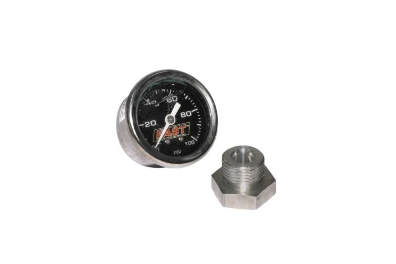 FAST Gauge Kit LSX 0-100 PSI Fuel Gauges FAST