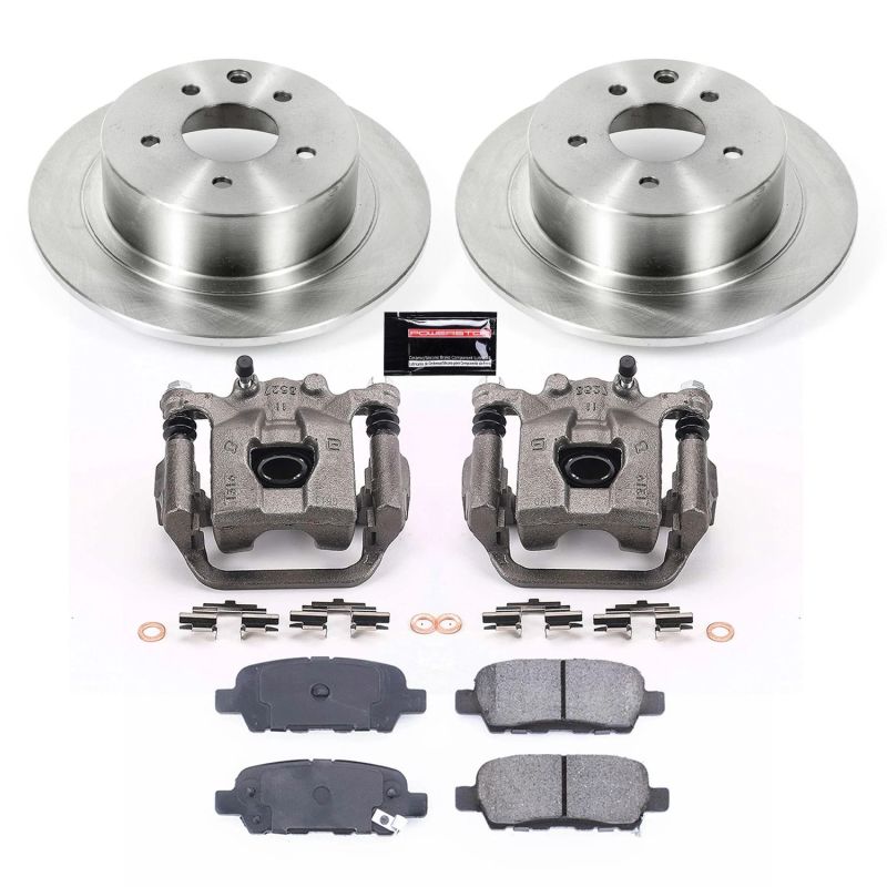 Power Stop 07-10 Nissan Sentra Rear Autospecialty Brake Kit w/Calipers Brake Kits - OE PowerStop