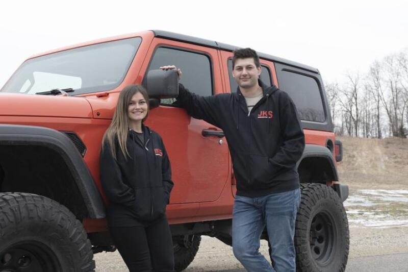 JKS Manufacturing Zippered Black Hoodie - 3XL Shirts JKS Manufacturing