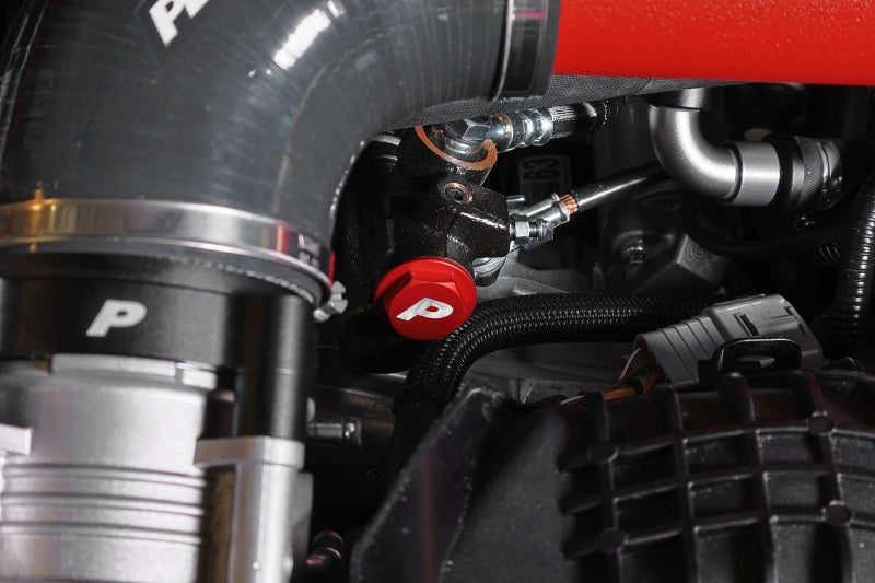 PERRIN 05-21 Subaru STI / 06-25 WRX / 05-09 LGT/OBXT Clutch Delay Valve Delete - Red Clutch Lines Perrin Performance