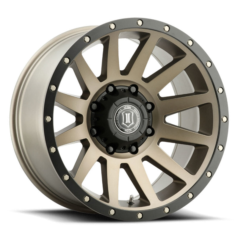 ICON Compression 20x10 8x170 -19mm Offset 4.75in BS 125mm Bore Bronze Wheel Wheels - Cast ICON