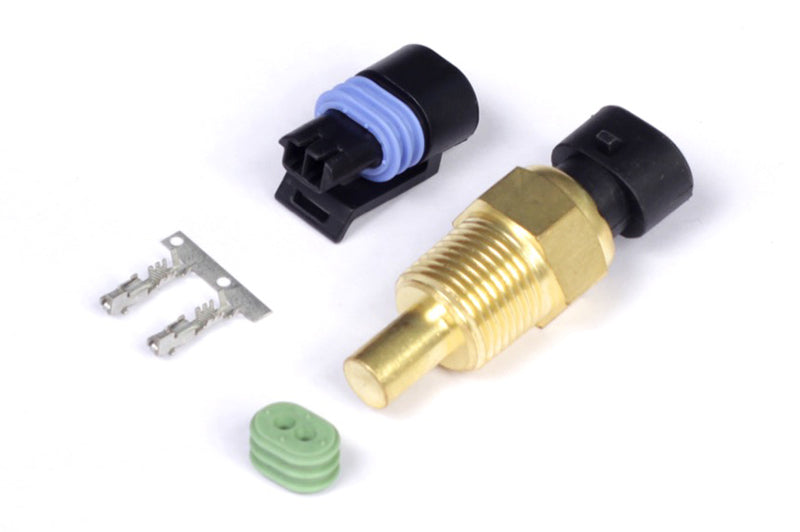 Haltech Coolant Temp Sensor 3/8 NPT 18 TPI (Incl Delphi Plug & Pins) Data Acquisition Haltech