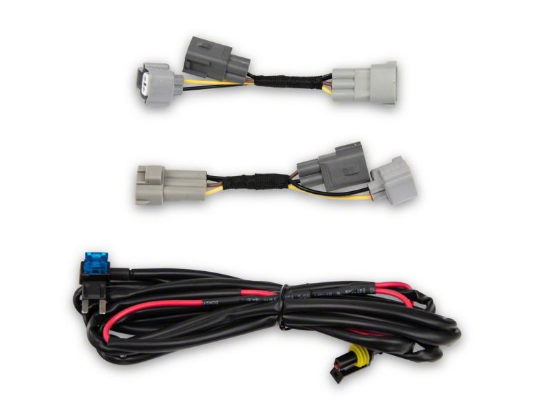 Raxiom 16-23 Toyota Tacoma w/ Factory Halogen DRL LED Headlights- Blk Housing (Clear Lens) Headlights Raxiom