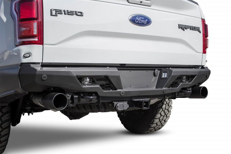 Addictive Desert Designs 17-18 Ford F-150 Raptor Stealth Fighter Rear Bumper Bumpers - Steel Addictive Desert Designs