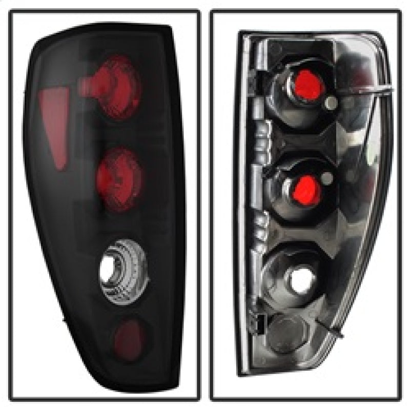 Spyder Chevy Colorado 04-13/GMC Canyon 04-13 Euro Style Tail Lights Black ALT-YD-CCO04-BK Tail Lights SPYDER