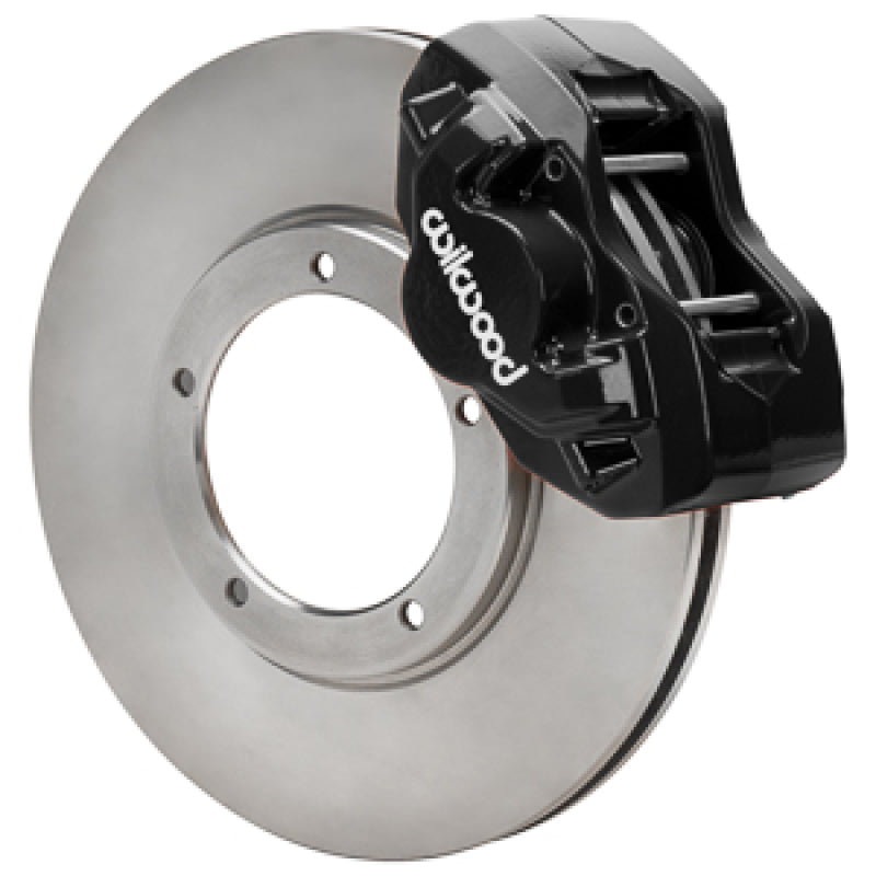 Wilwood 75-83 Porsche 911 D45 11.10in. Front Brake Kit w/ Flex Lines - Black Brake Kits - Performance Blank Wilwood