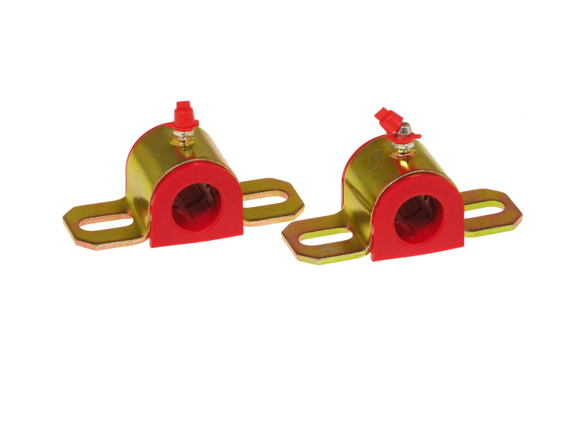Prothane Universal Greasable Sway Bar Bushings - 13/16in - Type A Bracket - Red Sway Bar Bushings Prothane