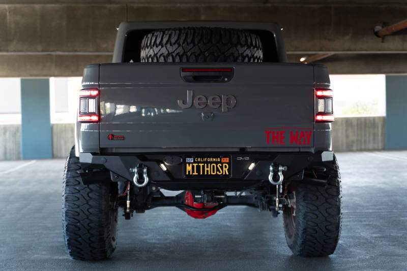 DV8 Offroad 20-23 Jeep Gladiator JT FS-15 Series Rear Bumper Bumpers - Steel DV8 Offroad