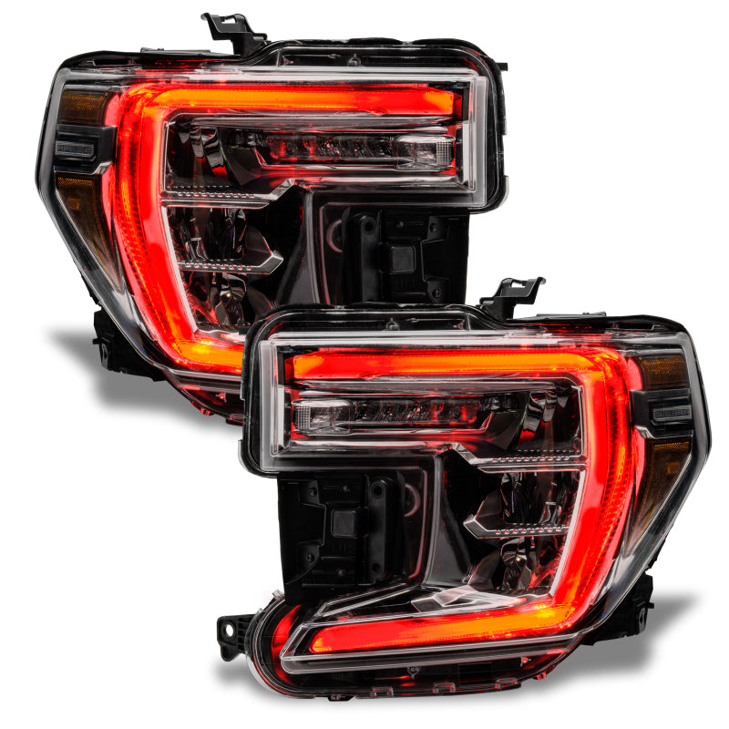 Oracle 19-21 GMC Sierra 1500 RGB+W Headlight DRL Upgrade Kit - ColorSHIFT w/o Controller Headlights ORACLE Lighting