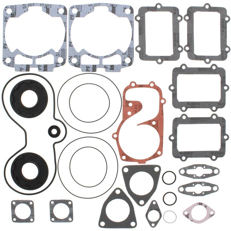 Vertex Gaskets 05-07 Polaris 440 IQ / Euro Complete Gasket Kit w/ Oil Seals Engine Hardware Vertex Pistons
