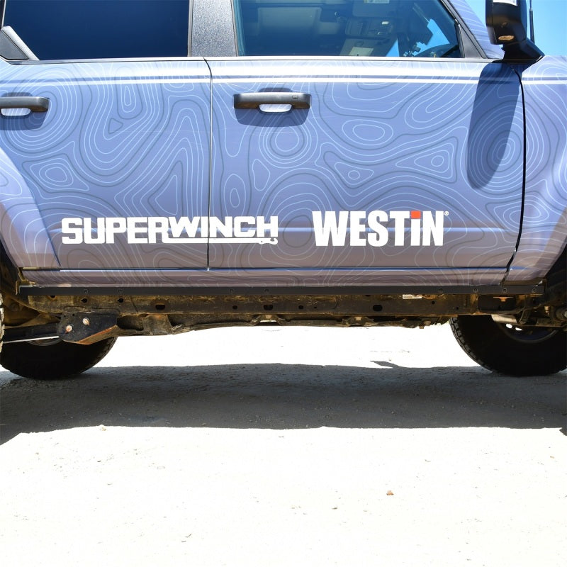 Westin 21-23 Ford Bronco 4dr (Excl. Sport) XTS Pinch Weld Covers - Tex. Blk Exterior Trim Westin