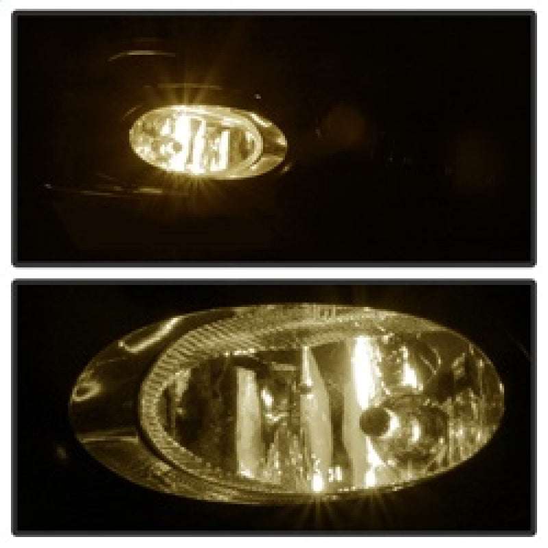 Spyder Honda Civic 2013-2014 4dr OEM Fog Light W/Switch Clear FL-HC2013-4D-C Fog Lights SPYDER