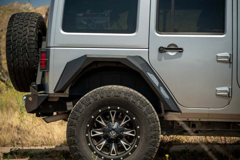 DV8 Offroad 07-18 Jeep Wrangler JK Armor Fender Flares Fenders DV8 Offroad