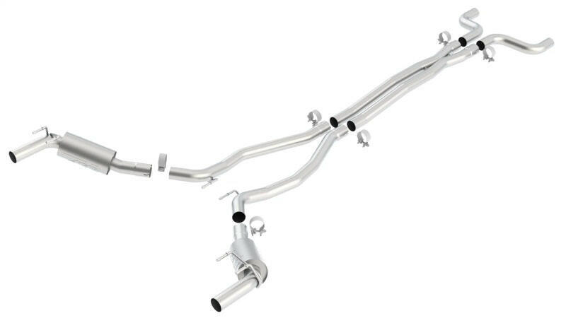 Borla 10-13 Chevy Camaro SS 6.2L V8 ATAK Catback Exhaust Incl. X Pipe works w/GFX Package Catback Borla