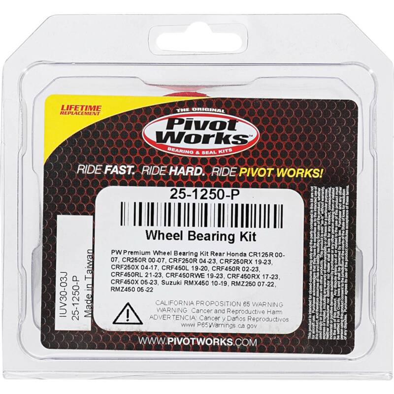 Pivot Works Premium Wheel Bearing Wheel Bearings Pivot Works