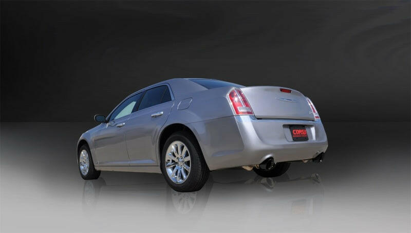 Corsa 2005-2010 Dodge Charger R/T 5.7L V8 Black Xtreme Cat-Back Exhaust Catback CORSA Performance