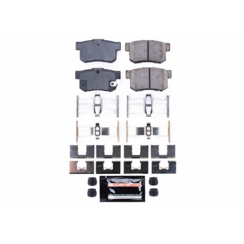 Power Stop 97-99 Acura CL Rear Z23 Evolution Sport Brake Pads w/Hardware Brake Pads - Performance PowerStop
