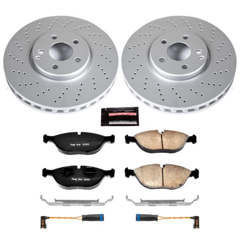 Power Stop 03-06 Mercedes-Benz S430 Front Z23 Evolution Sport Coated Brake Kit Brake Kits - Performance D&S PowerStop