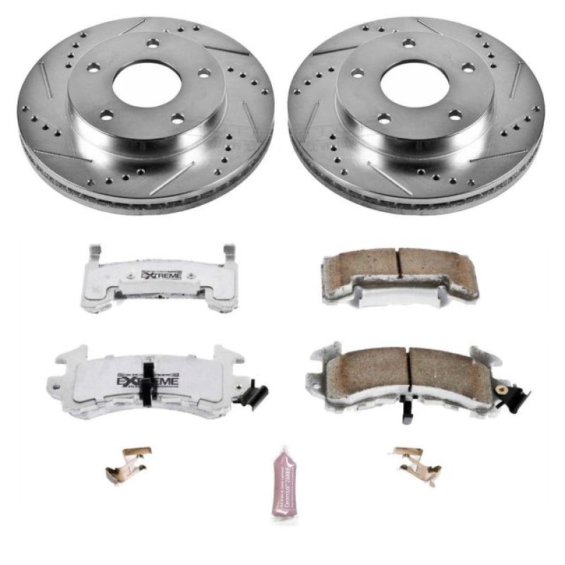 Power Stop 79-85 Buick Riviera Front or Rear Z26 Street Warrior Brake Kit Brake Kits - Performance D&S PowerStop
