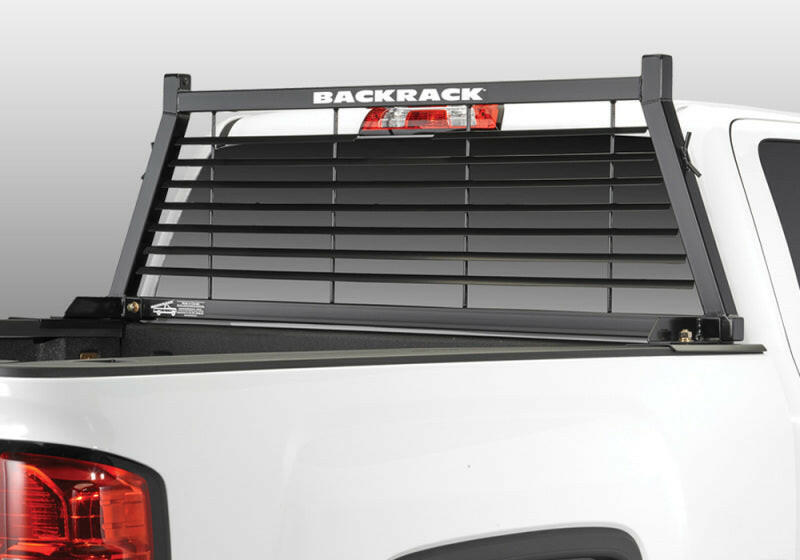 BackRack 01-23 Silverado/Sierra 2500HD/3500HD Louvered Rack Frame Only Requires Hardware Headache Racks BackRack