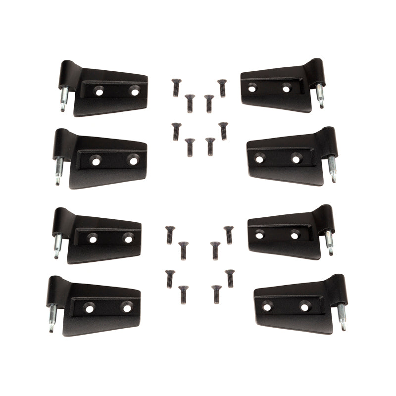 Rugged Ridge 07-18 Jeep Wrangler JK 4-Door Door Hinge Kit Hardware - Singles Rugged Ridge