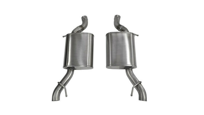 Corsa 2014-16 Axle-Back Exhaust Dual Rear Polished Outlet 2014 Cadillac CTS Vsport 3.6L V6 Automatic Axle Back CORSA Performance