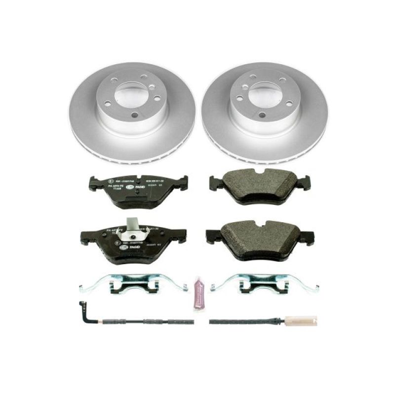 Power Stop 2006 BMW 325xi Front Euro-Stop Brake Kit Brake Kits - OE PowerStop