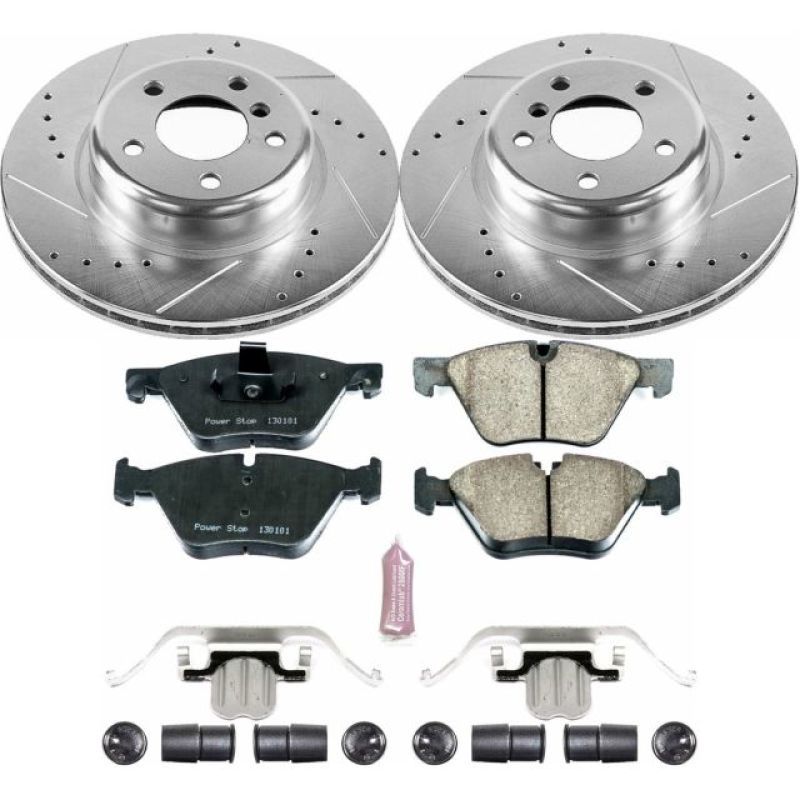 Power Stop 11-16 BMW 528i Front Z23 Evolution Sport Brake Kit Brake Kits - Performance D&S PowerStop