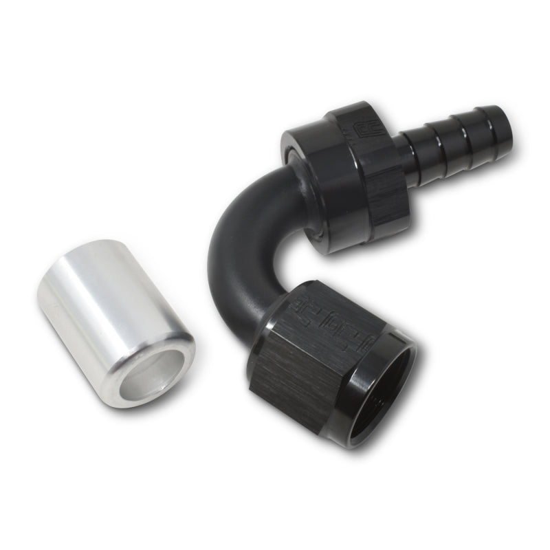 Russell Performance -6 AN Proclassic Crimp 120 Degree End (O.D. 0.600) Fittings Russell