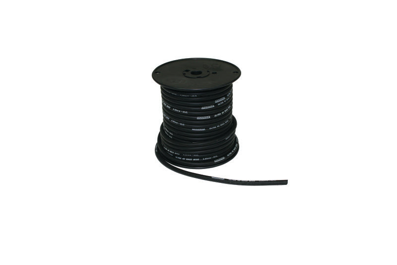 Moroso Ignition Wire Spool - Ultra 40 - 8.65mm - 100ft - Black Wire Loom Moroso